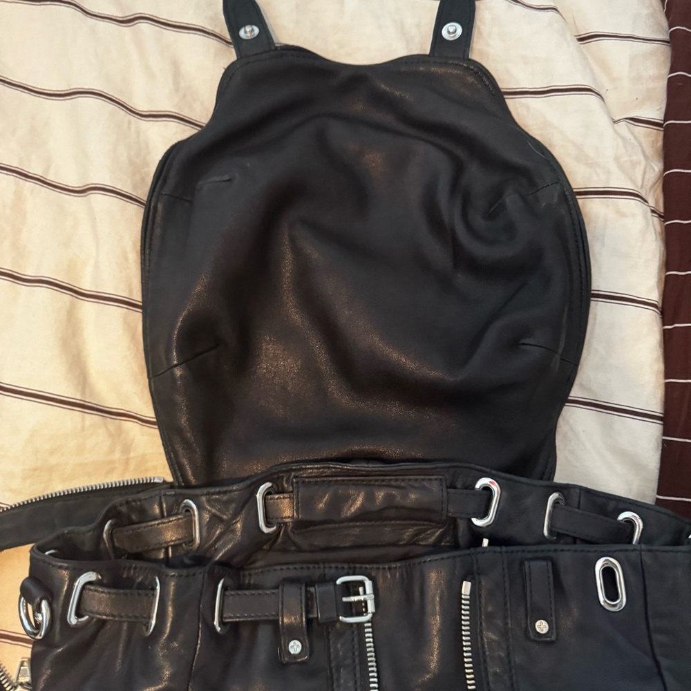 ALEXANDER WANG marti black leather backpack - Picture 4 of 9